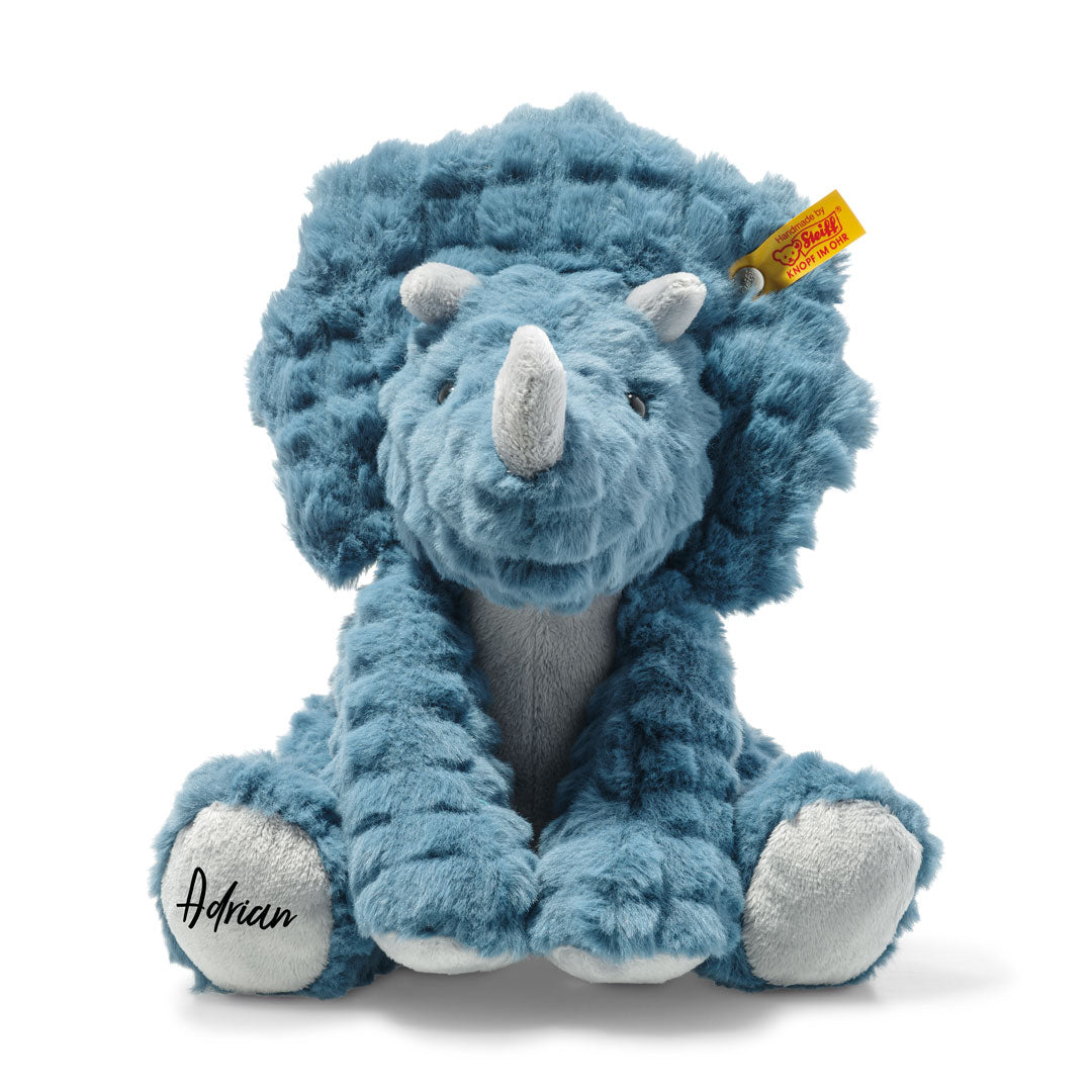 Kuscheltier Triceratops Dixi, sitzend 28 cm,  | Steiff