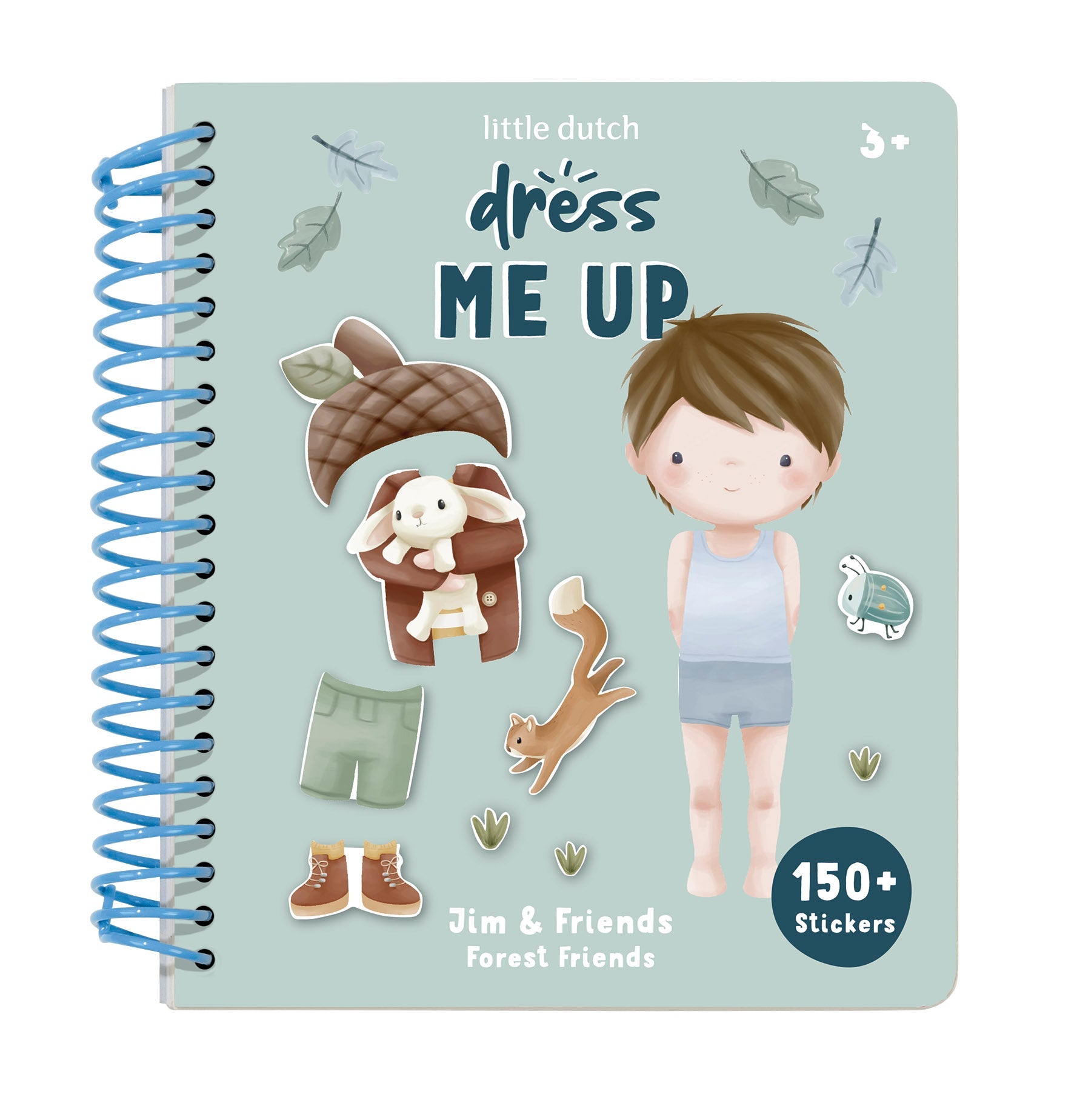 Stickerbuch Dress Me Up - Forest Friends | Little Dutch