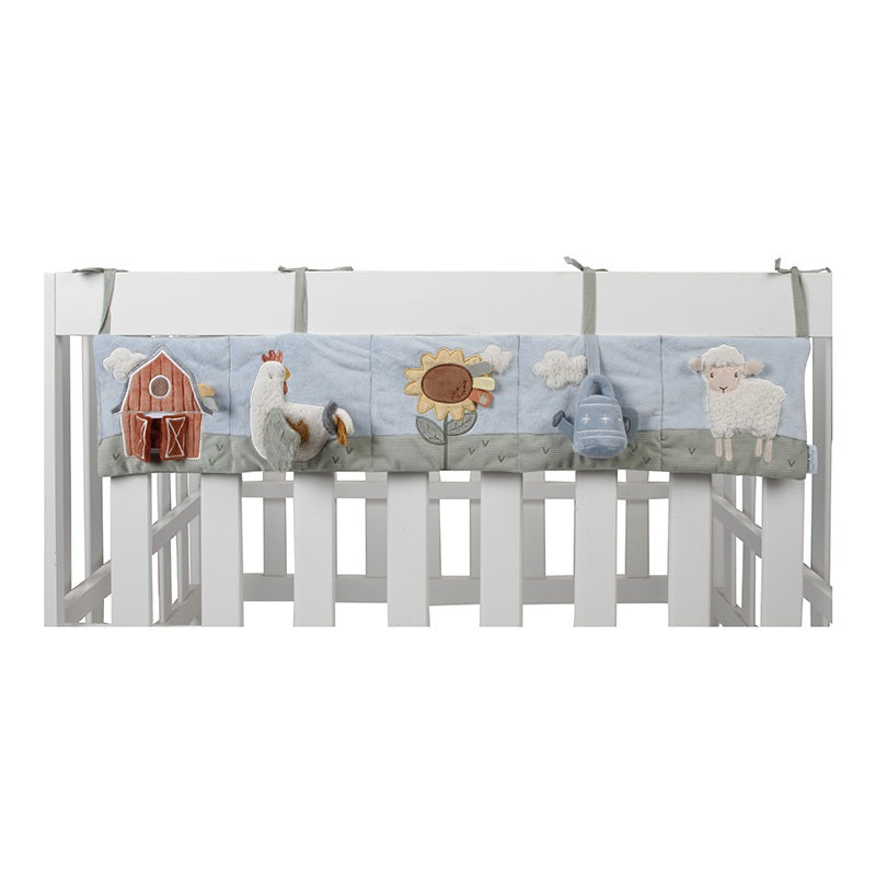Stoffbuch mit Aktivitäten für Laufgitter Little Farm