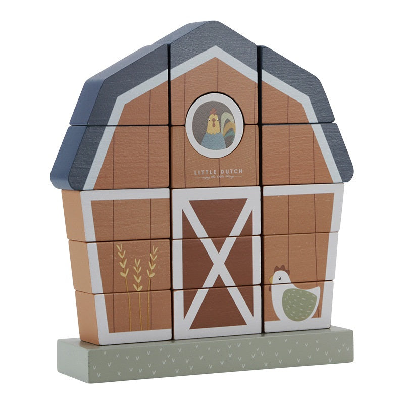 TOP DEAL - Stapelspiel Little Farm | Little Dutch