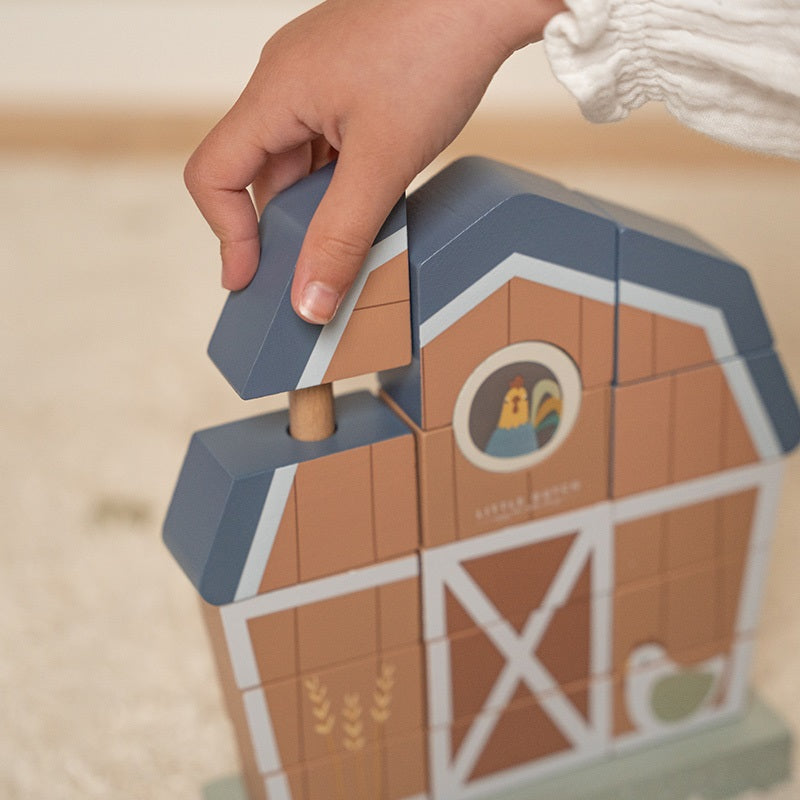 TOP DEAL - Stapelspiel Little Farm | Little Dutch