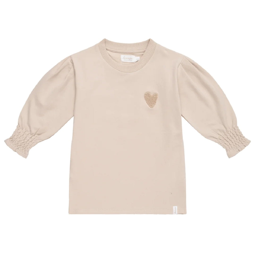 Sweatkleid mit Rüschen 98/104 | leevje