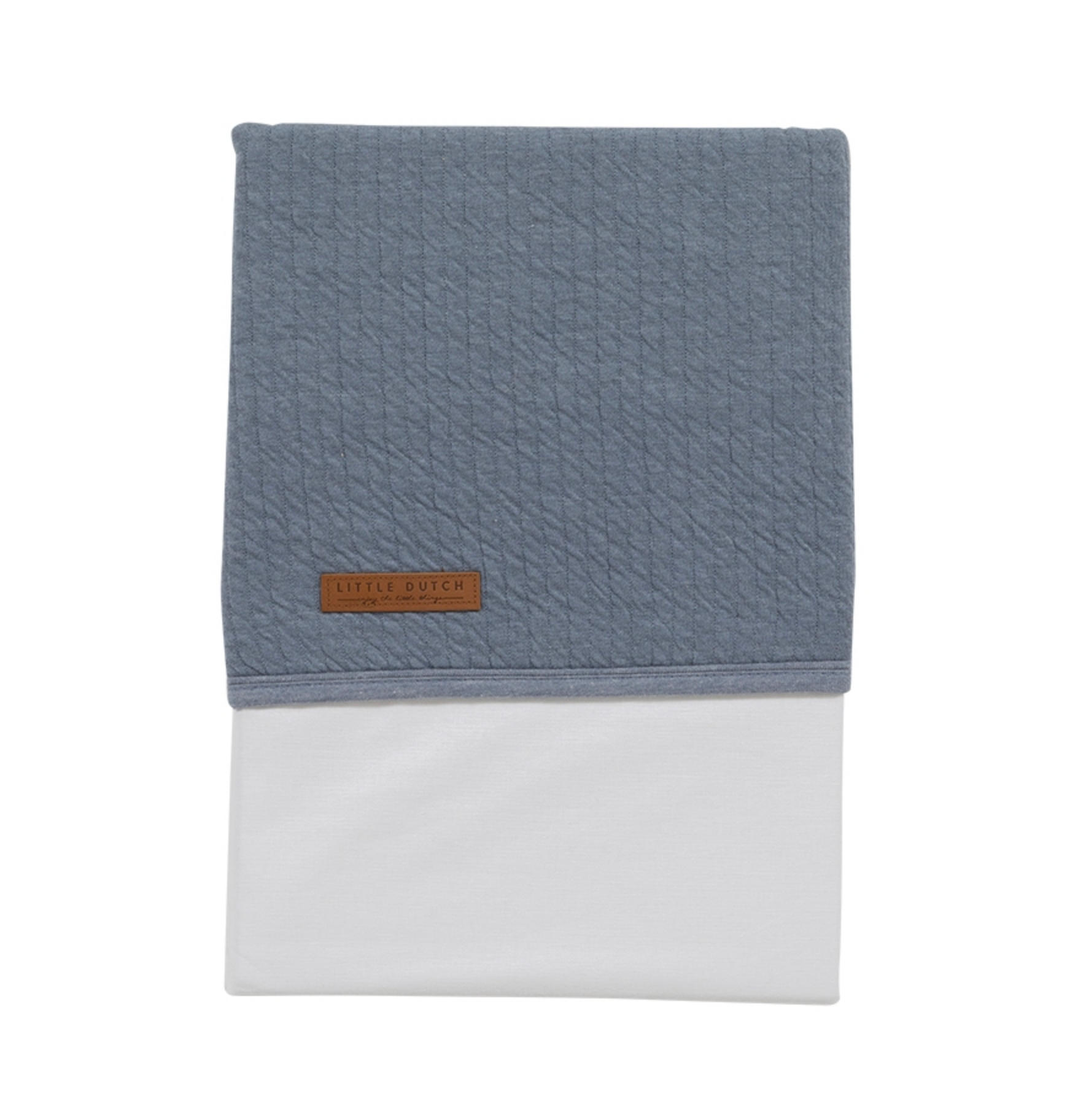 Pure ledikantlaken, blauw | Little Dutch