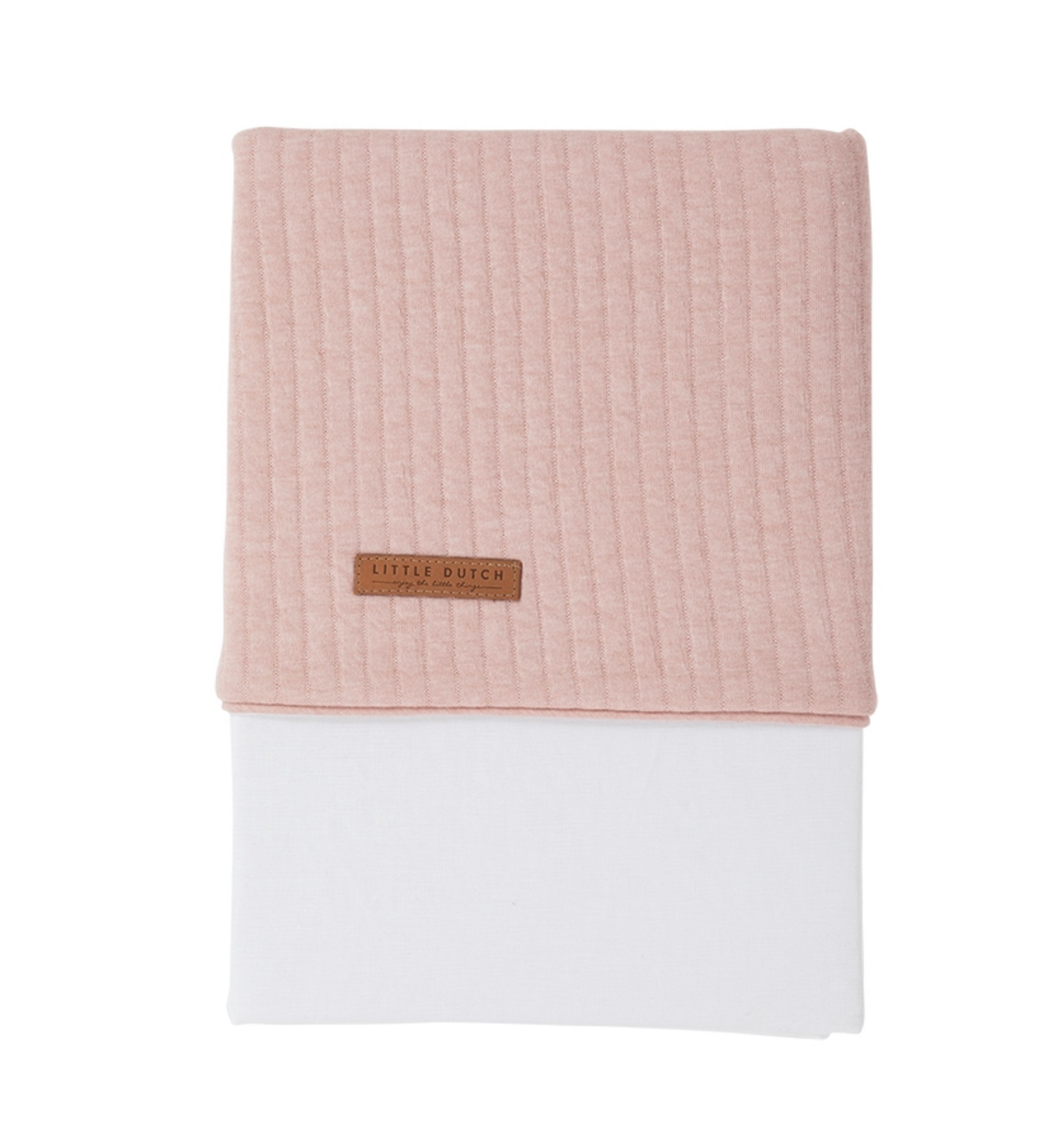 Little Dutch - Ledikantlaken Pure pink