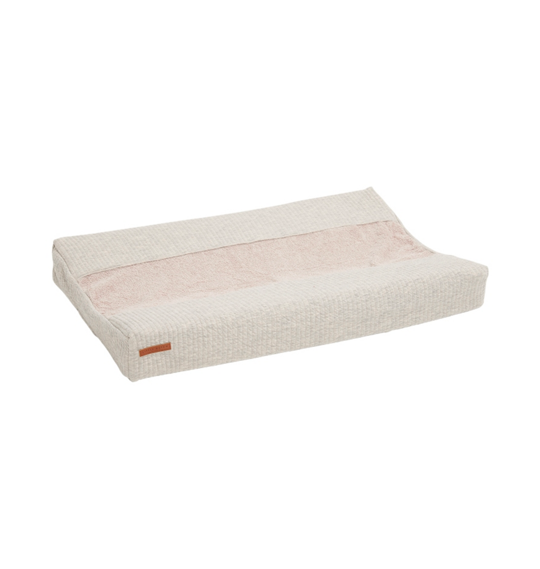 Aankleedkussenhoes Pure grey | Little Dutch