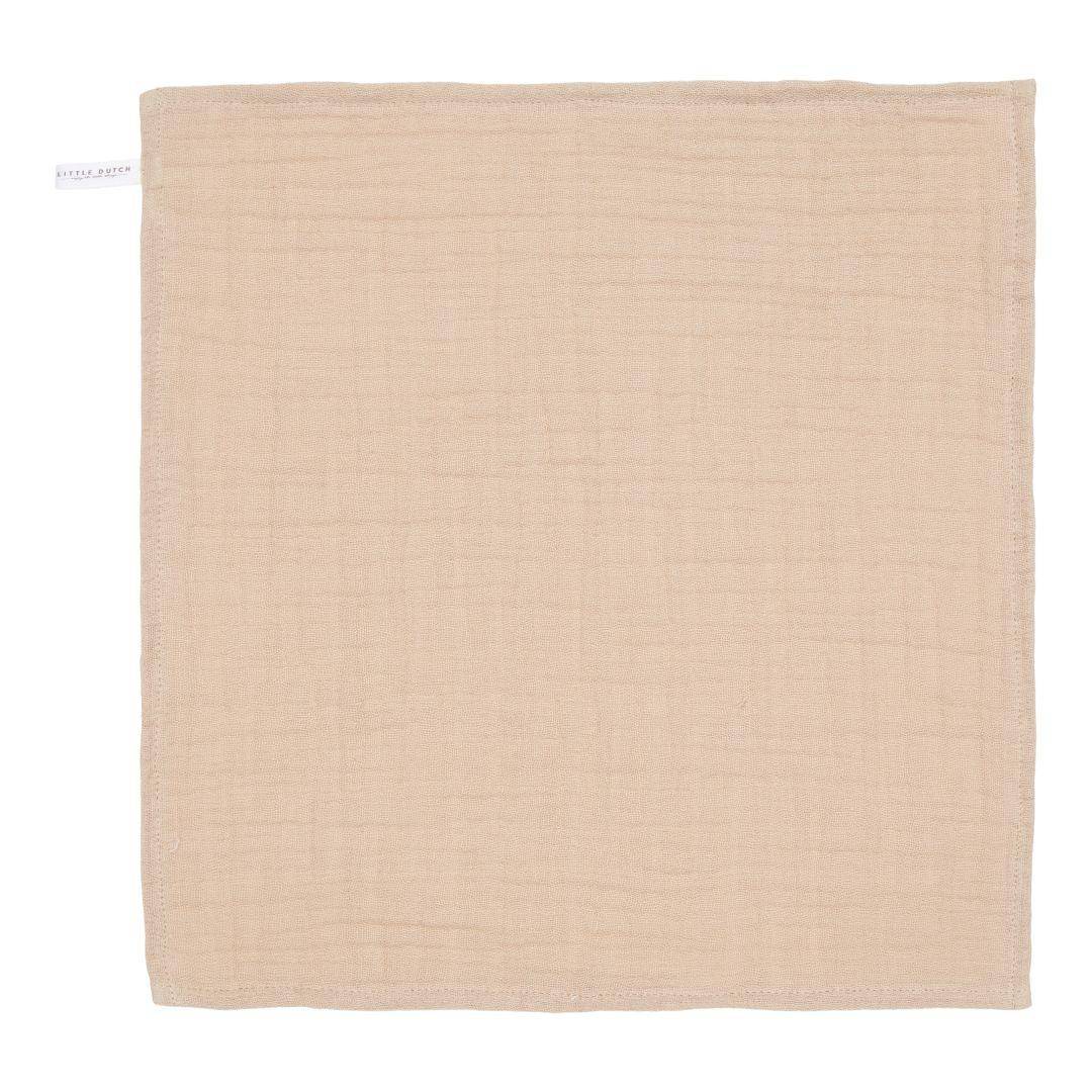 Mundtücher Set Musselin Baby Bunny / Beige | Little Dutch