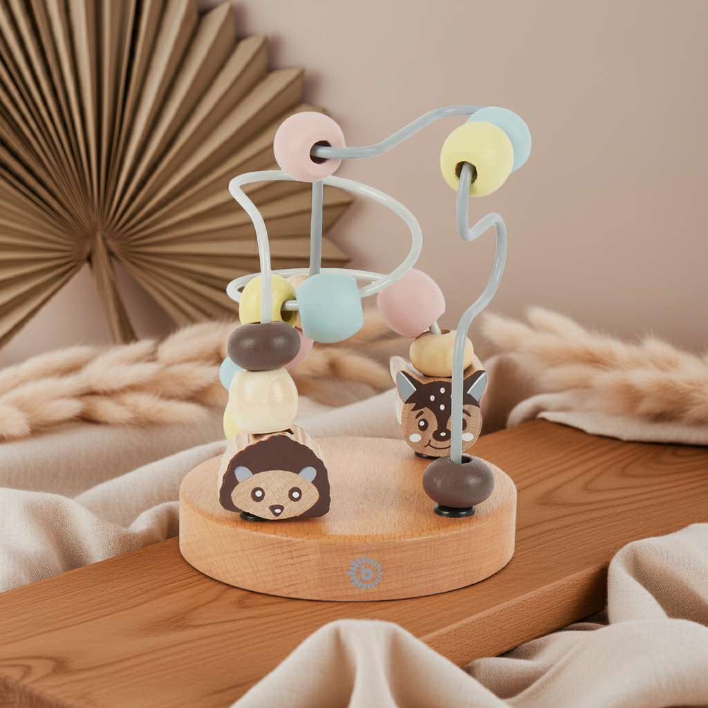 Mini motor skills loop forest animals rose | Bieco
