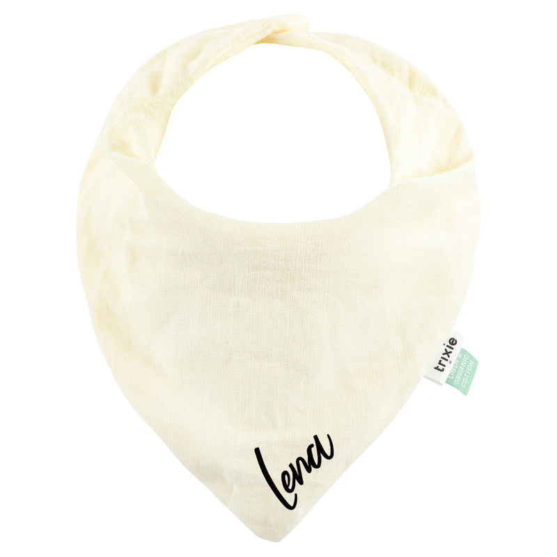 Trixie Bandana Bib - Pure Ecru | Trixie