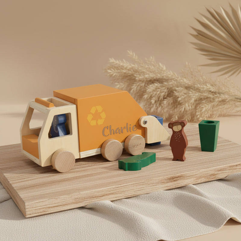 Müllwagen aus Holz | Trixie