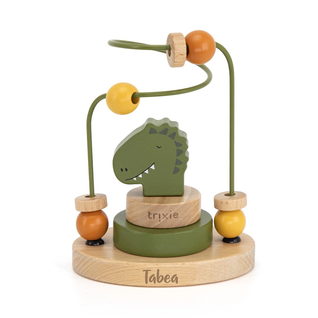 Wooden Motor Skills Loop - Mr. Dino | Trixie