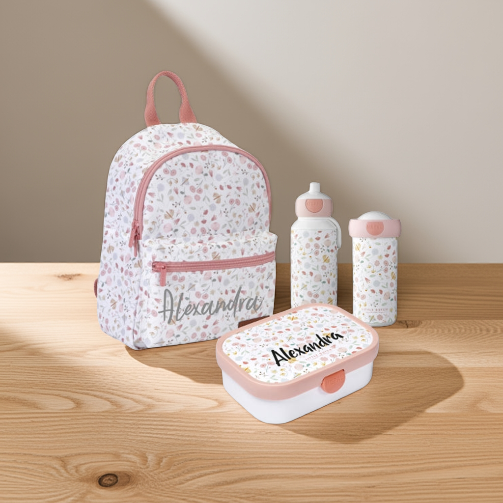 Startset kleuters Bloemen &amp; Vlinders | Little Dutch x Mepal