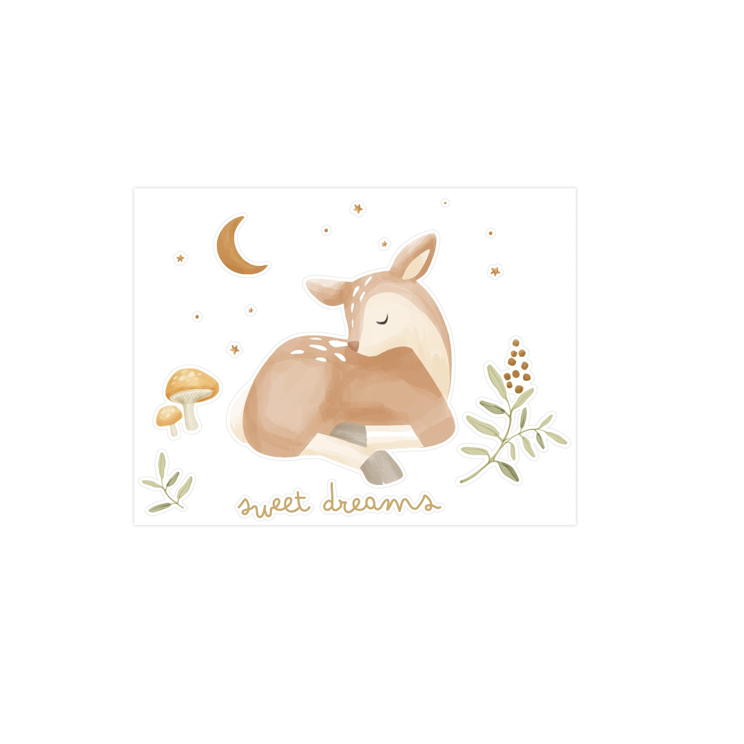 Muursticker Fairy Garden Sweet Dreams | Little Dutch