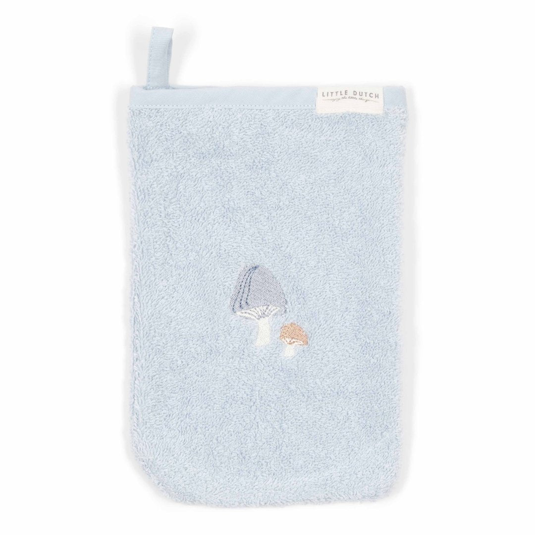 Geborduurde washandjesset - Forest Friends | Little Dutch