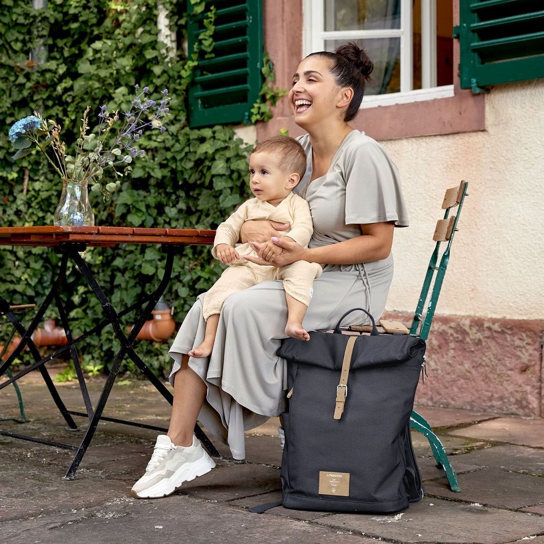 Wickelrucksack - Rolltop Backpack, Denim Blue (Limited Edition) | Lässig