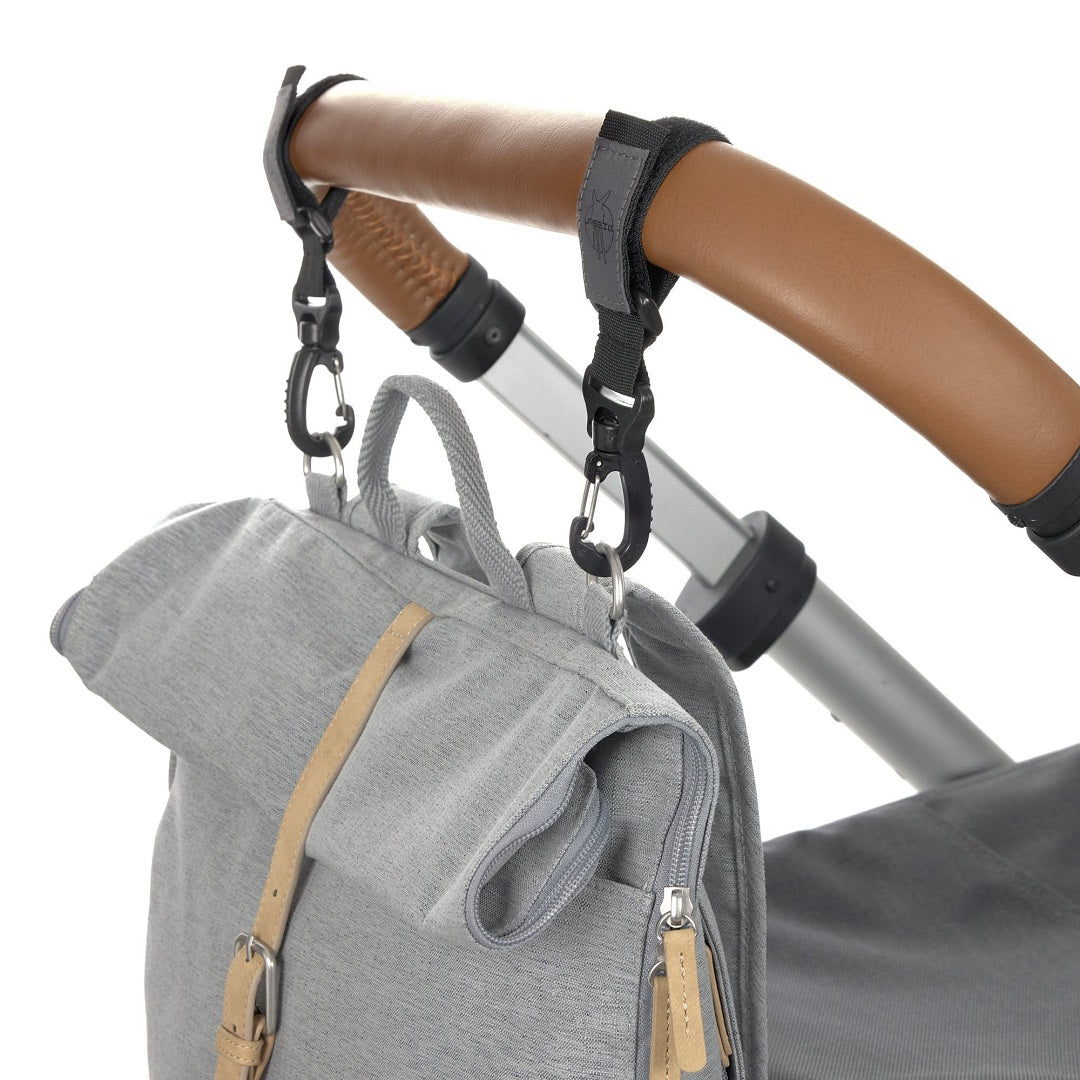 Wickelrucksack - Rolltop Backpack, Grey Mélange (Limited Edition) | Lässig