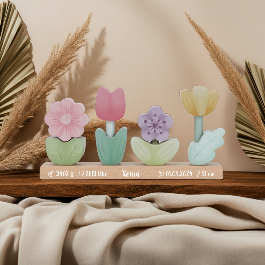 Stapel-Blumen Fairy Garden "Zur Geburt" | Little Dutch