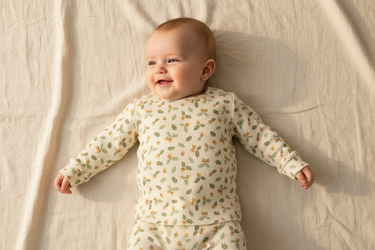 Zweiteilige Pyjamas Acorns & Leaves - Nightwear | Little Dutch