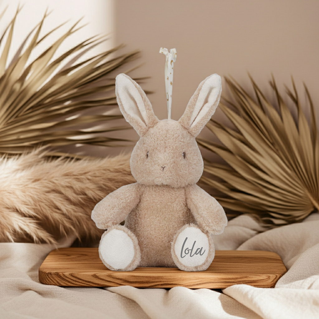 Kuschel-Hase Licht & Sound GRS | Little Dutch