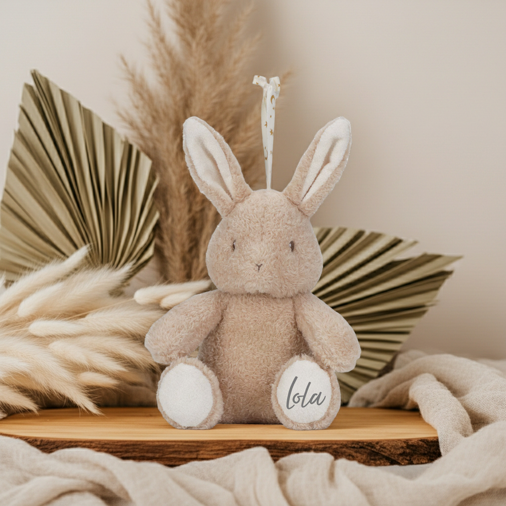 Kuschel-Hase Licht & Sound GRS | Little Dutch