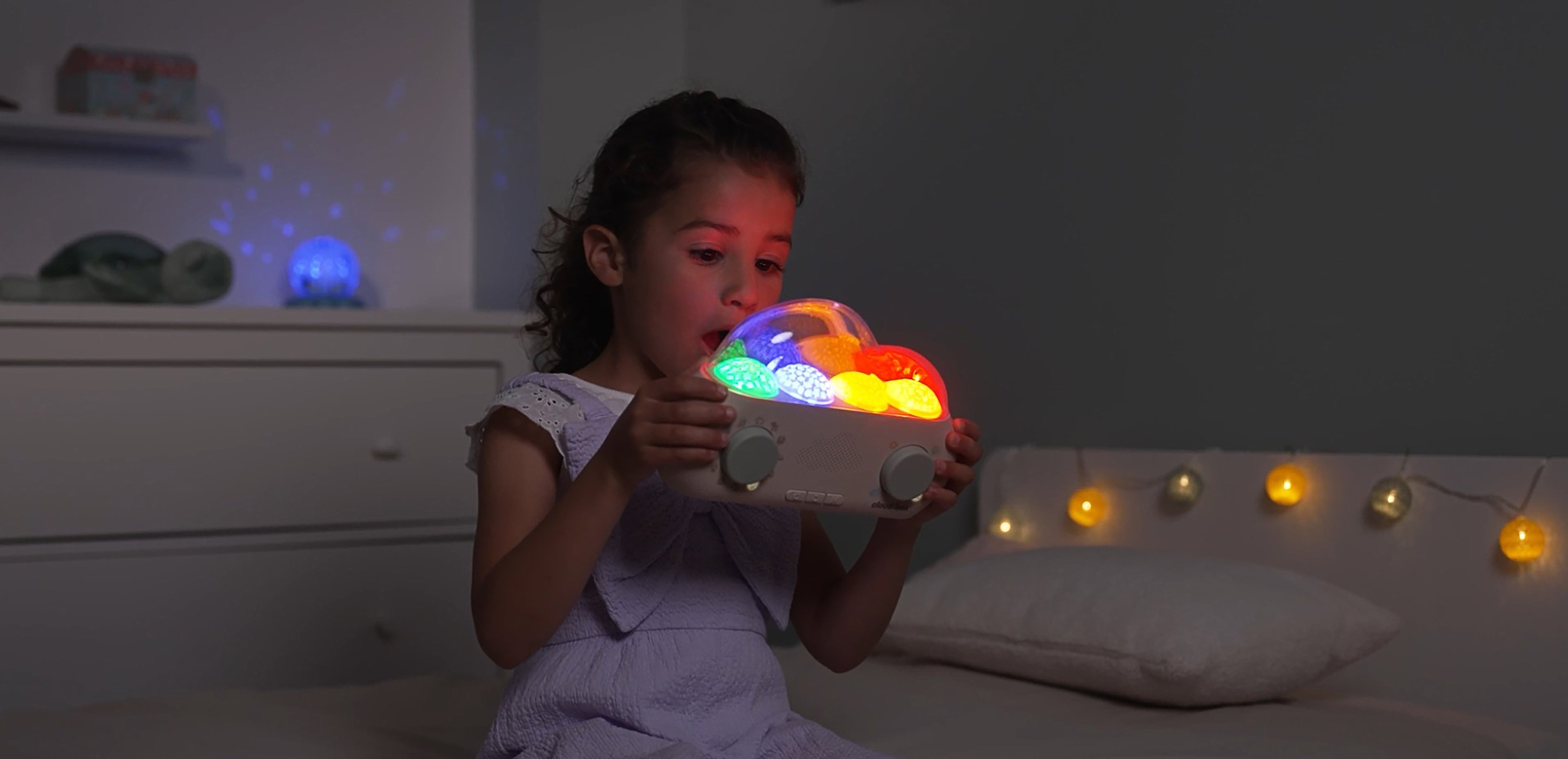 Cloud-Box the audio play box with light projector | Cloud-B