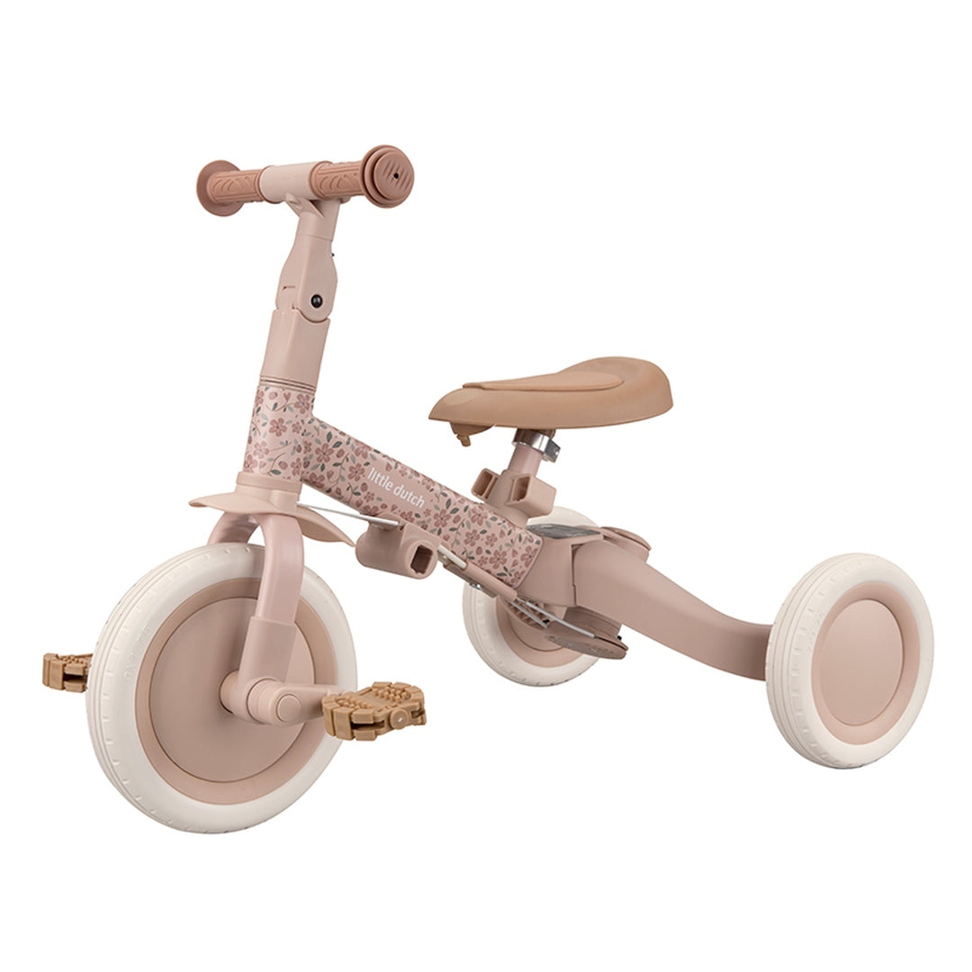 Tricycle 4-in-1 Fairy Floral, Pink | Little Dutch