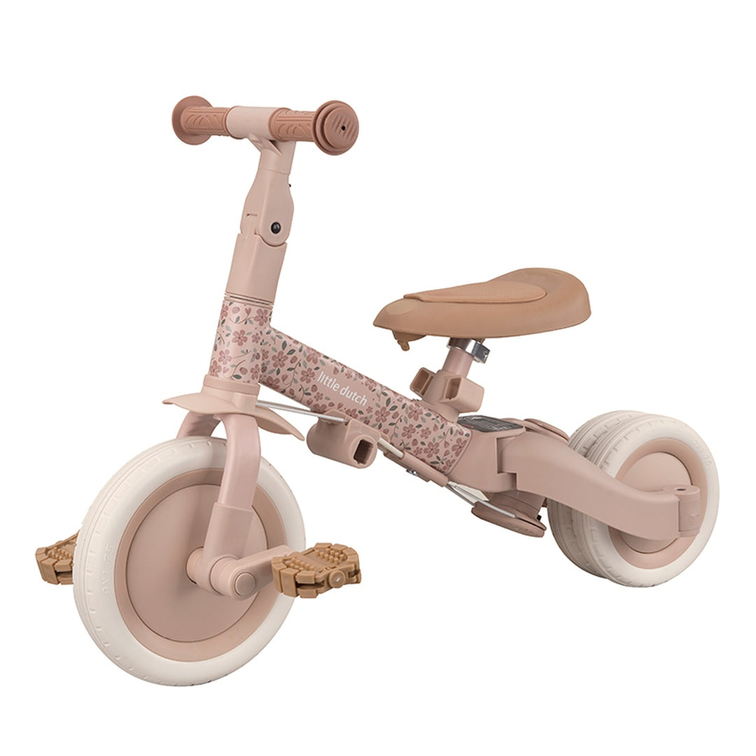 Tricycle 4-in-1 Fairy Floral, Pink | Little Dutch
