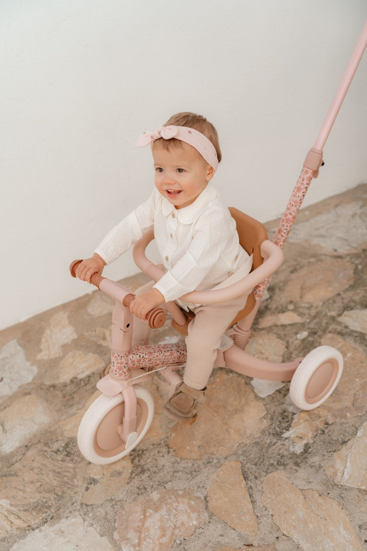 Tricycle 4-in-1 Fairy Floral, Pink | Little Dutch