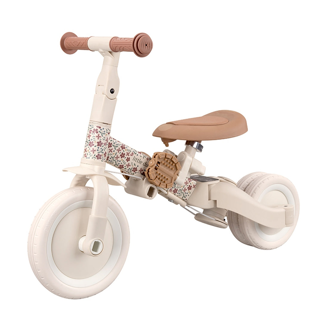 Tricycle 4-in-1 Sunny Flower, Offwhite | Little Dutch