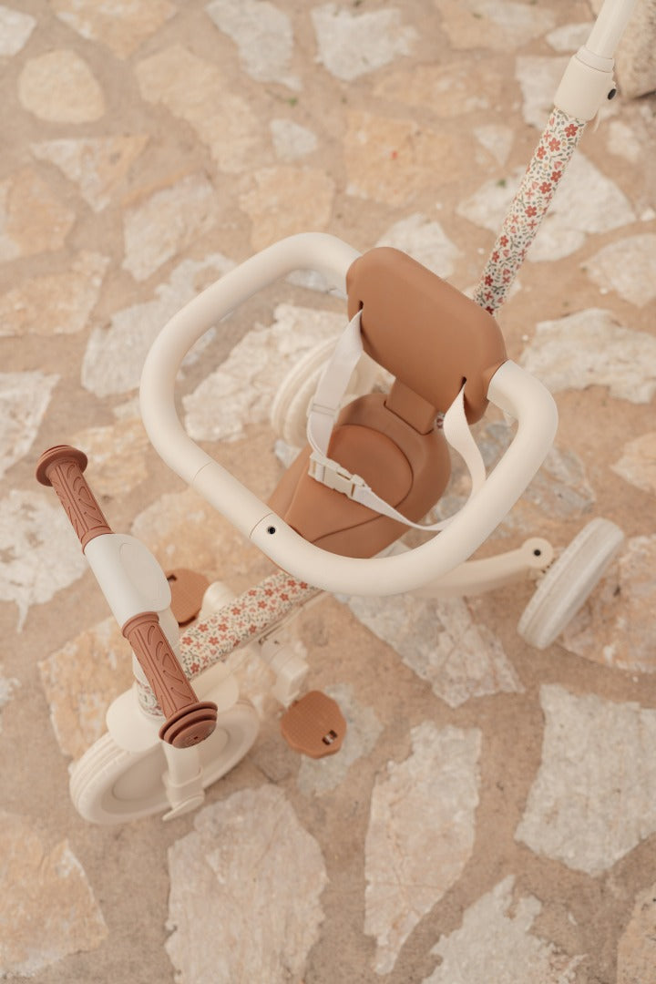 Tricycle 4-in-1 Sunny Flower, Offwhite | Little Dutch