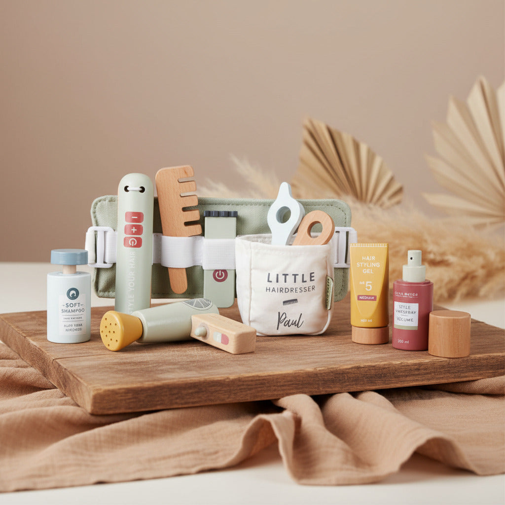 Friseur-Set Kinder Holz | Little Dutch