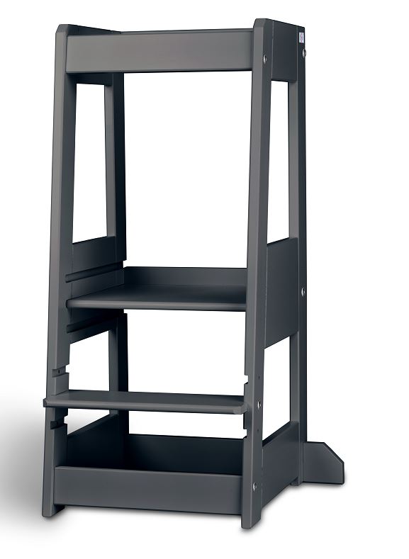 Felix Leertoren - Leertoren van natuurlijk grijs hout | tiSsi® van Schmatzepuffer® "aanpasbaar"