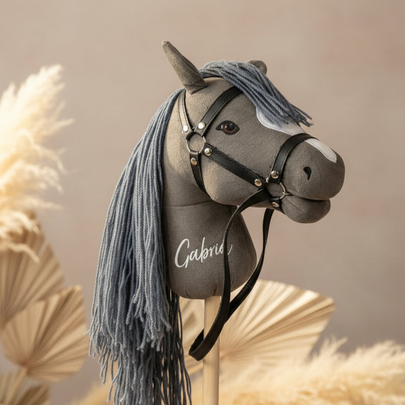 Hobby Horse Steckenpferd grau | byAstrup