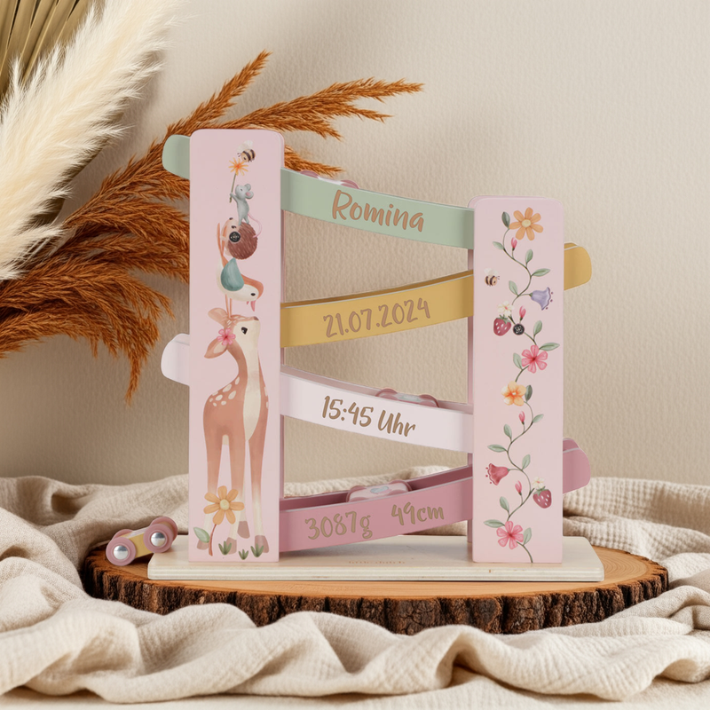 Kugelbahn Fairy Garden "Zur Geburt"