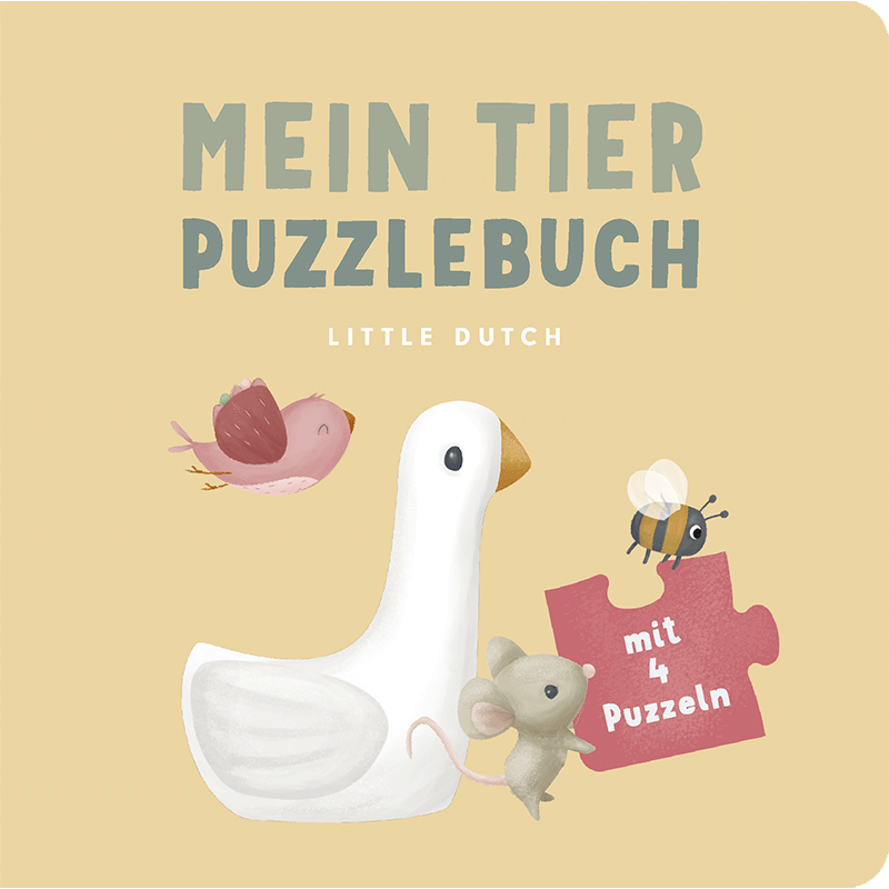 Mijn dierenpuzzelboek | Little Dutch