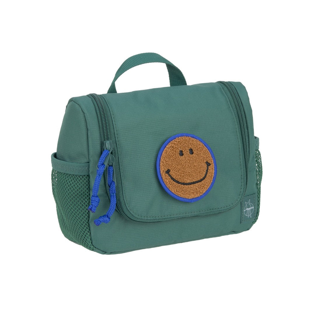 Kulturtasche Kinder - Little Gang, Dunkelgrün | Lässig