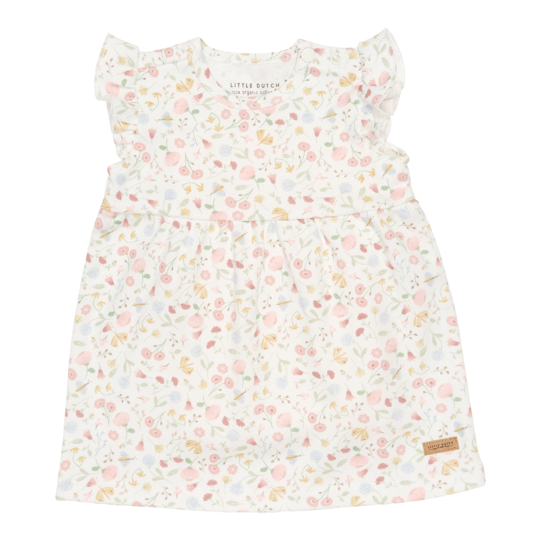 Ärmelloses Kleid Flowers & Butterflies | Little Dutch