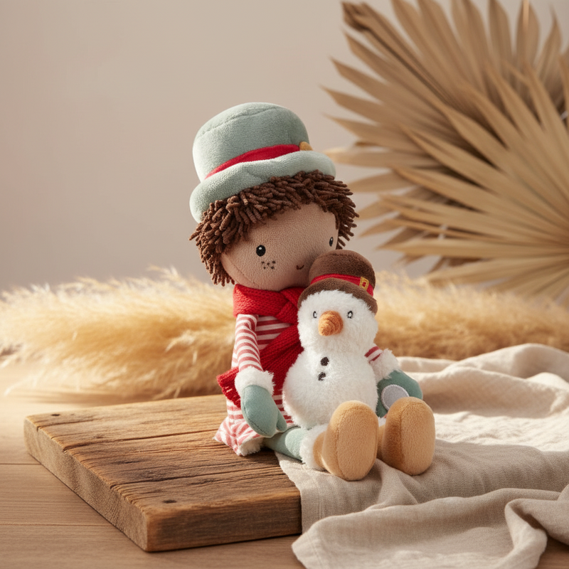 Jake the Christmas cuddly doll, 35 cm