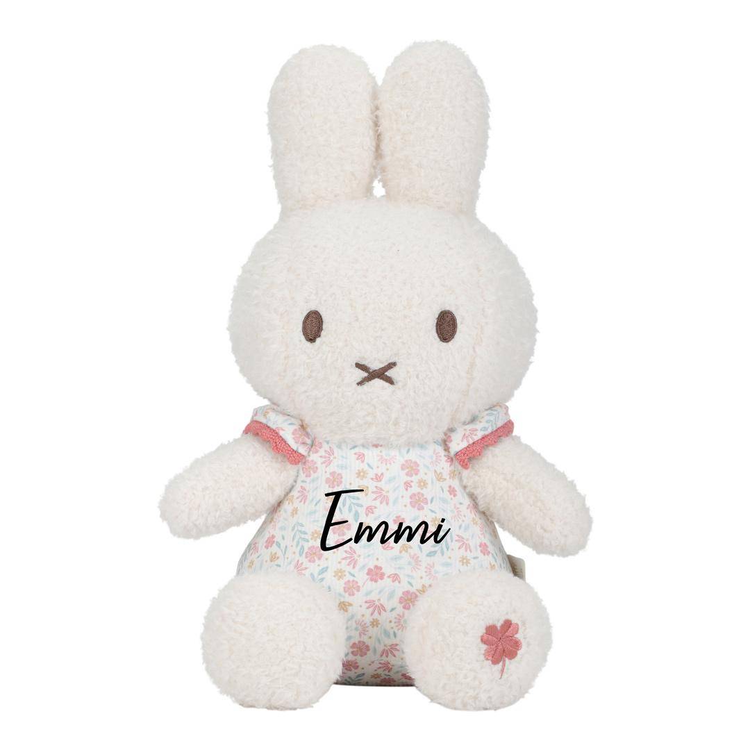 Knuffelkonijn Lucky Blossom, 30 cm | Little Dutch x Nijntje