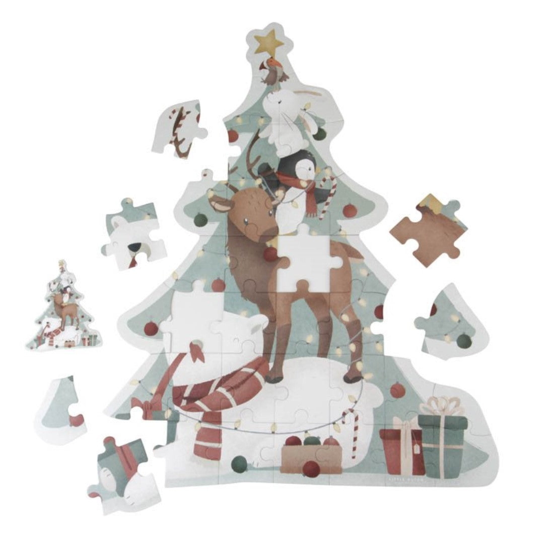 Kerstpuzzel XL | Little Dutch