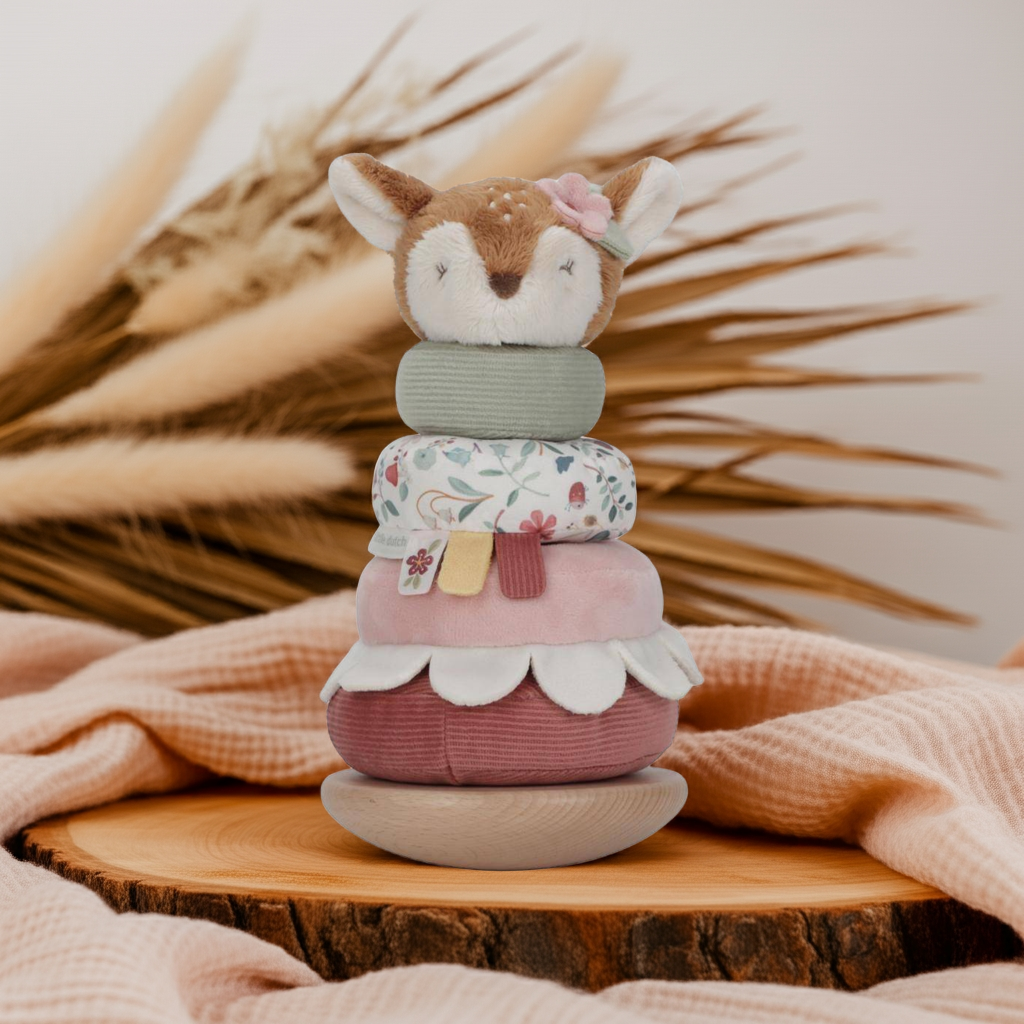 Stacking tower with rings Fairy Garden | Little Dutch