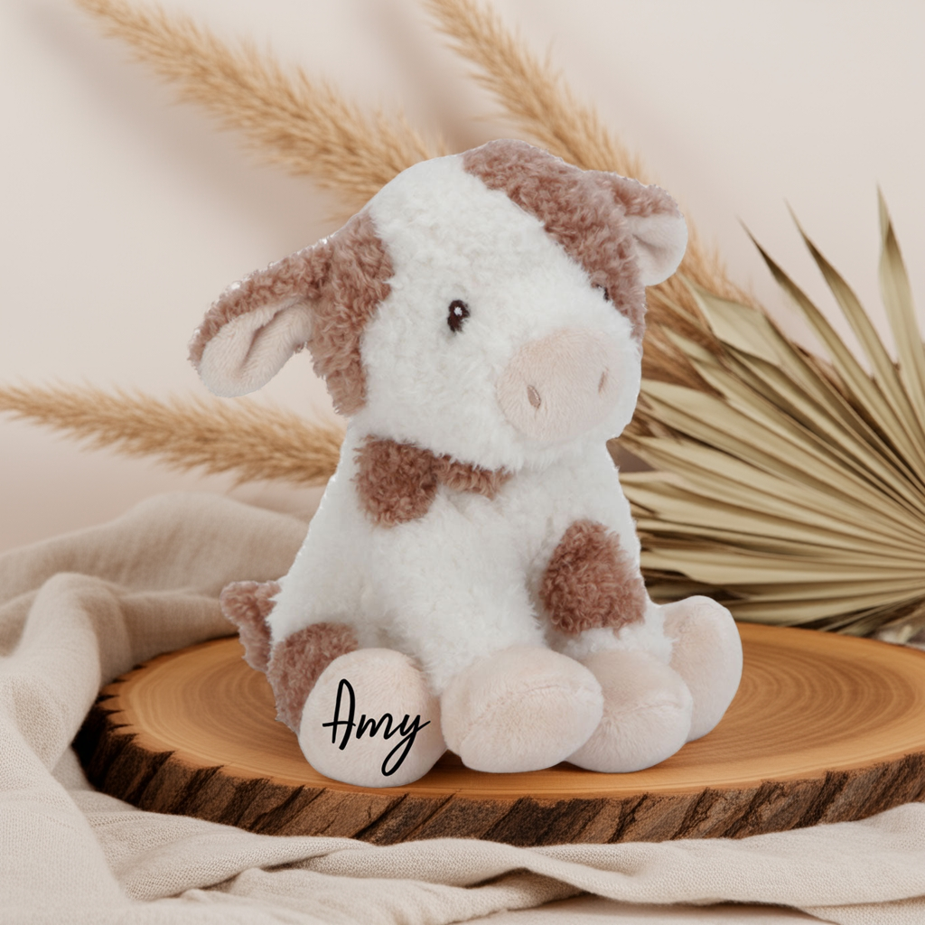 Kuscheltier Kuh 17  cm Little Farm | Little Dutch