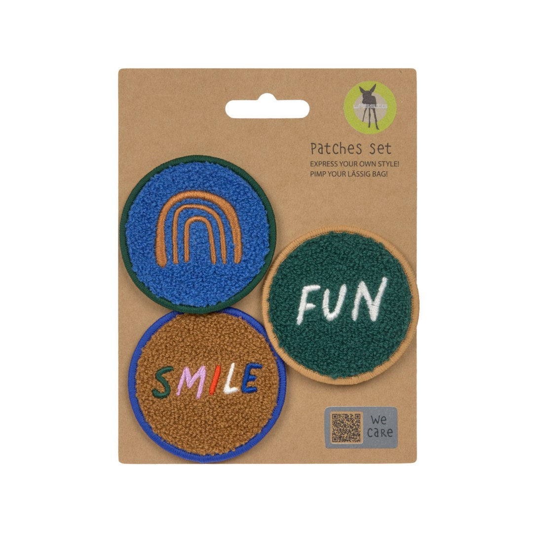 Patches set van 3 - Little Gang, Smile Fun | Lassig