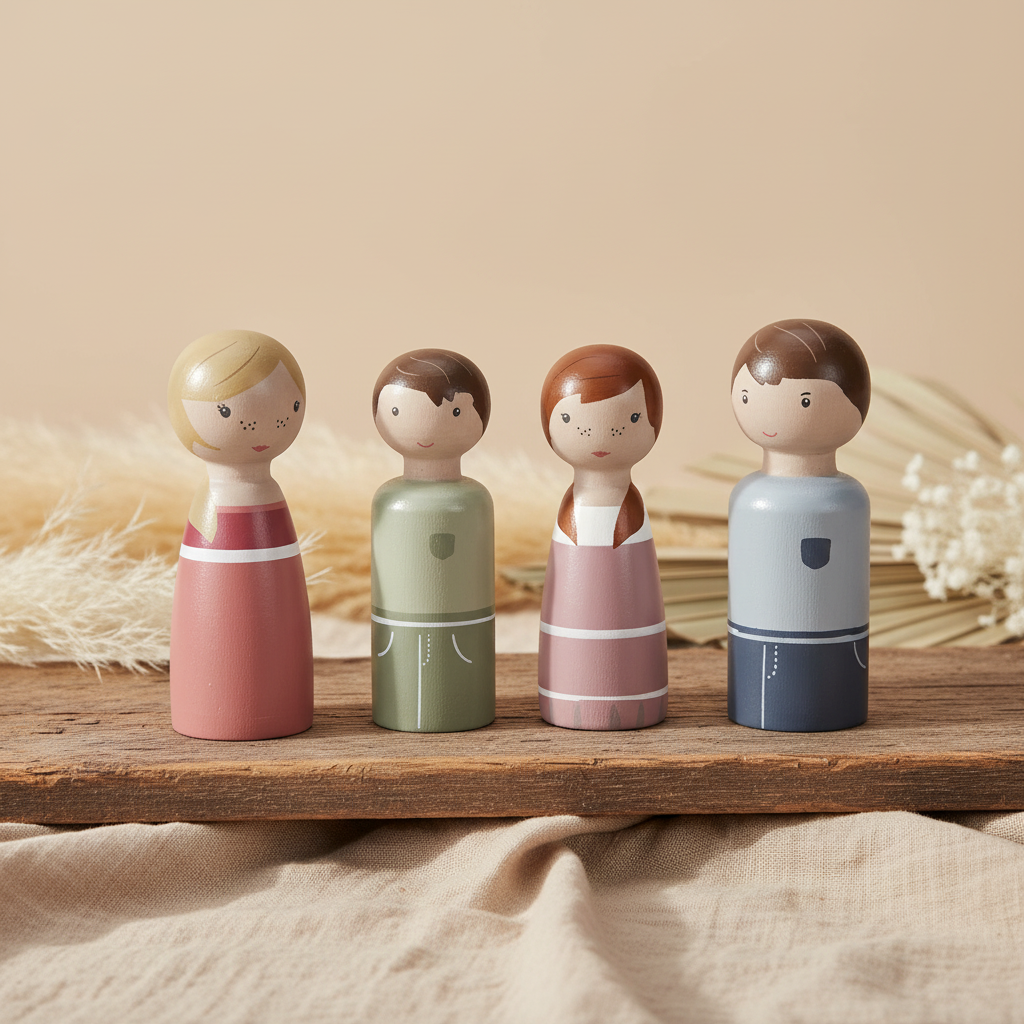 Dollhouse - Expansion Set Family Rosa | Little Dutch