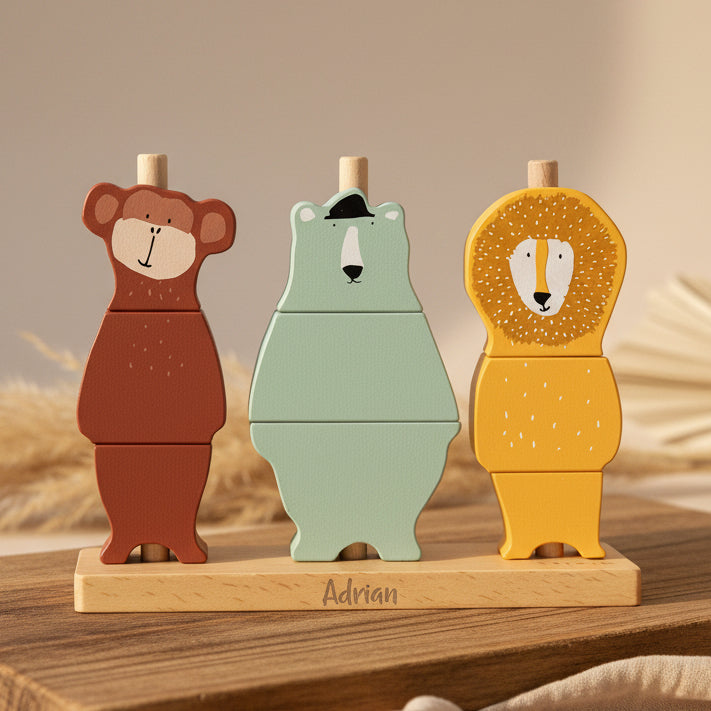 Steck-Puzzle Tiere Holz | Trixie