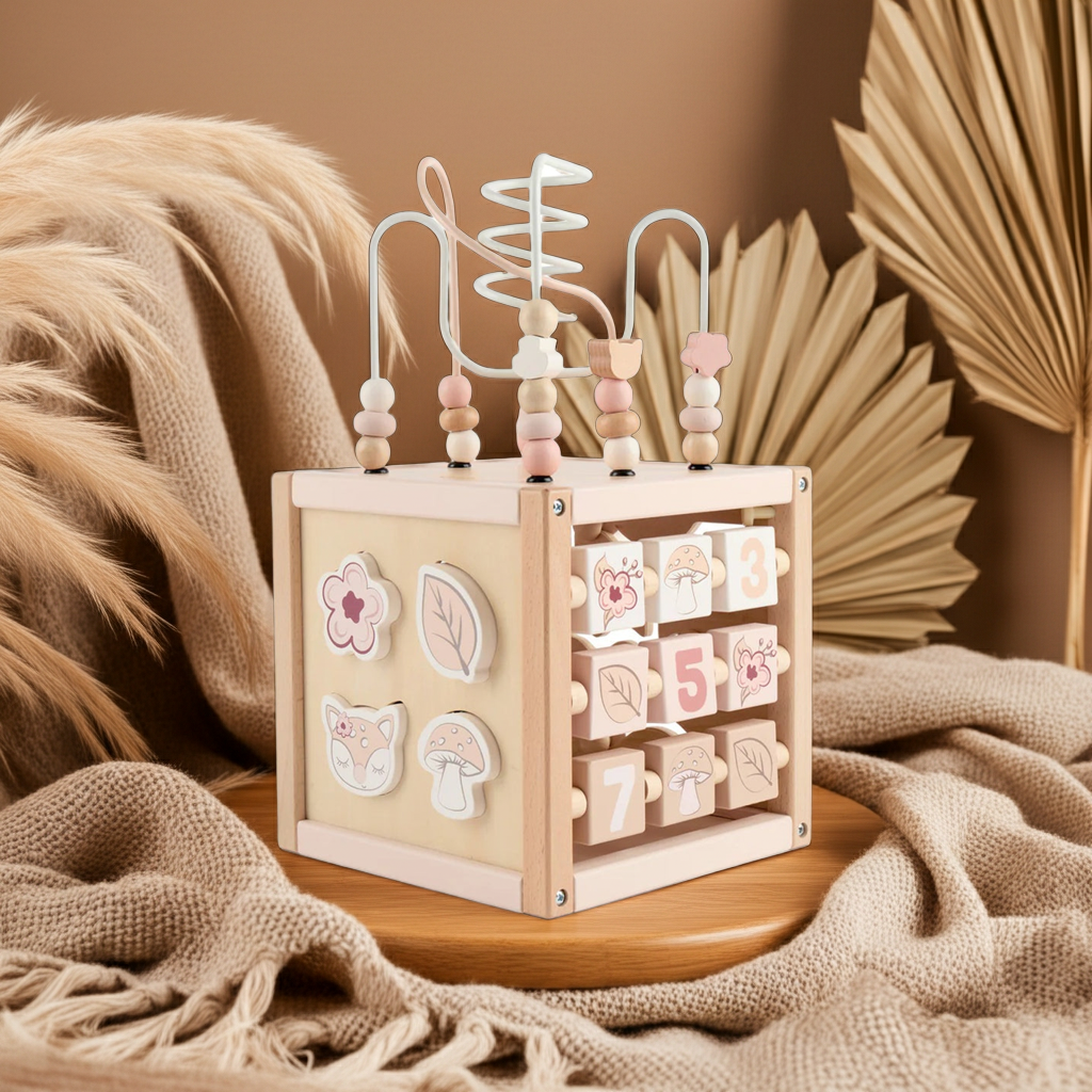 Motor skills cube deer Ella XXL wood | bieco