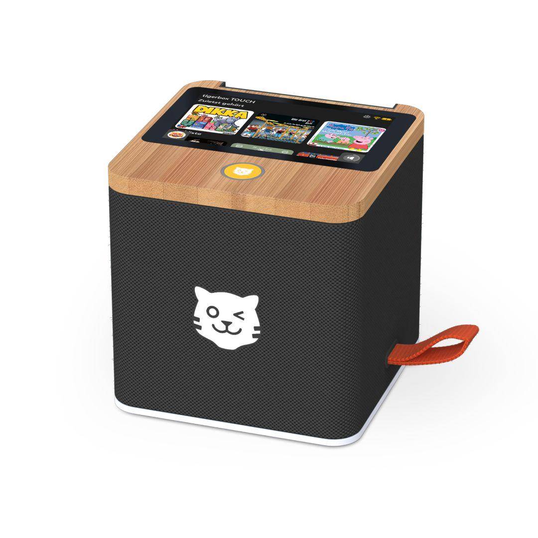 tigerbox TOUCH PLUS schwarz Bluetooth | by Schmatzepuffer® "personalisierbar"