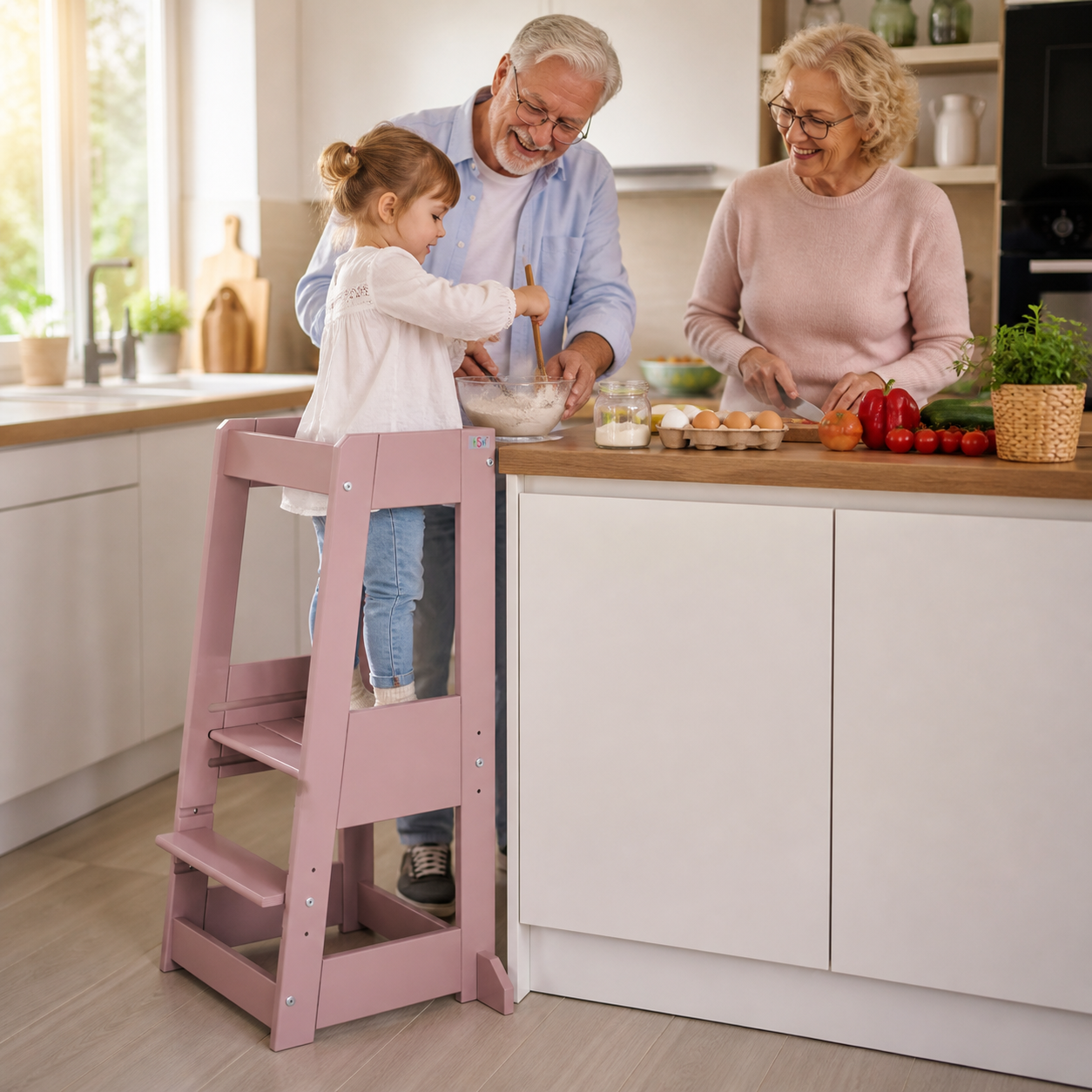 tiSsi® Learning Tower Felix Oriental Rose – Personalized Learning