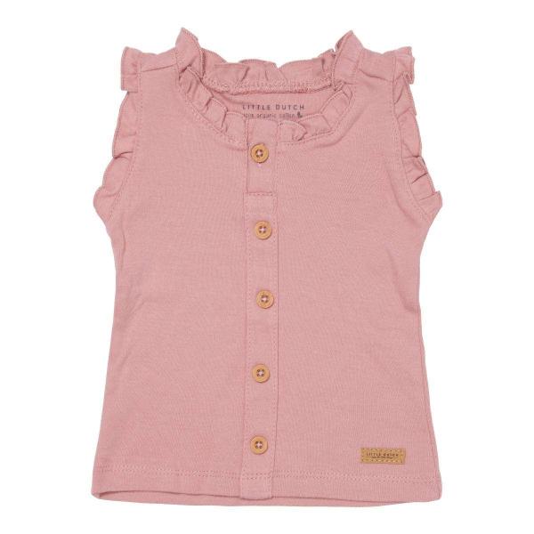 Top Vintage Kleine Roze Bloemen, Roze | Little Dutch