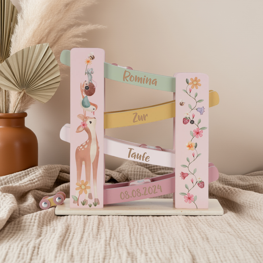 Fairy Garden Marble Run "For Baptism" | Little Dutch