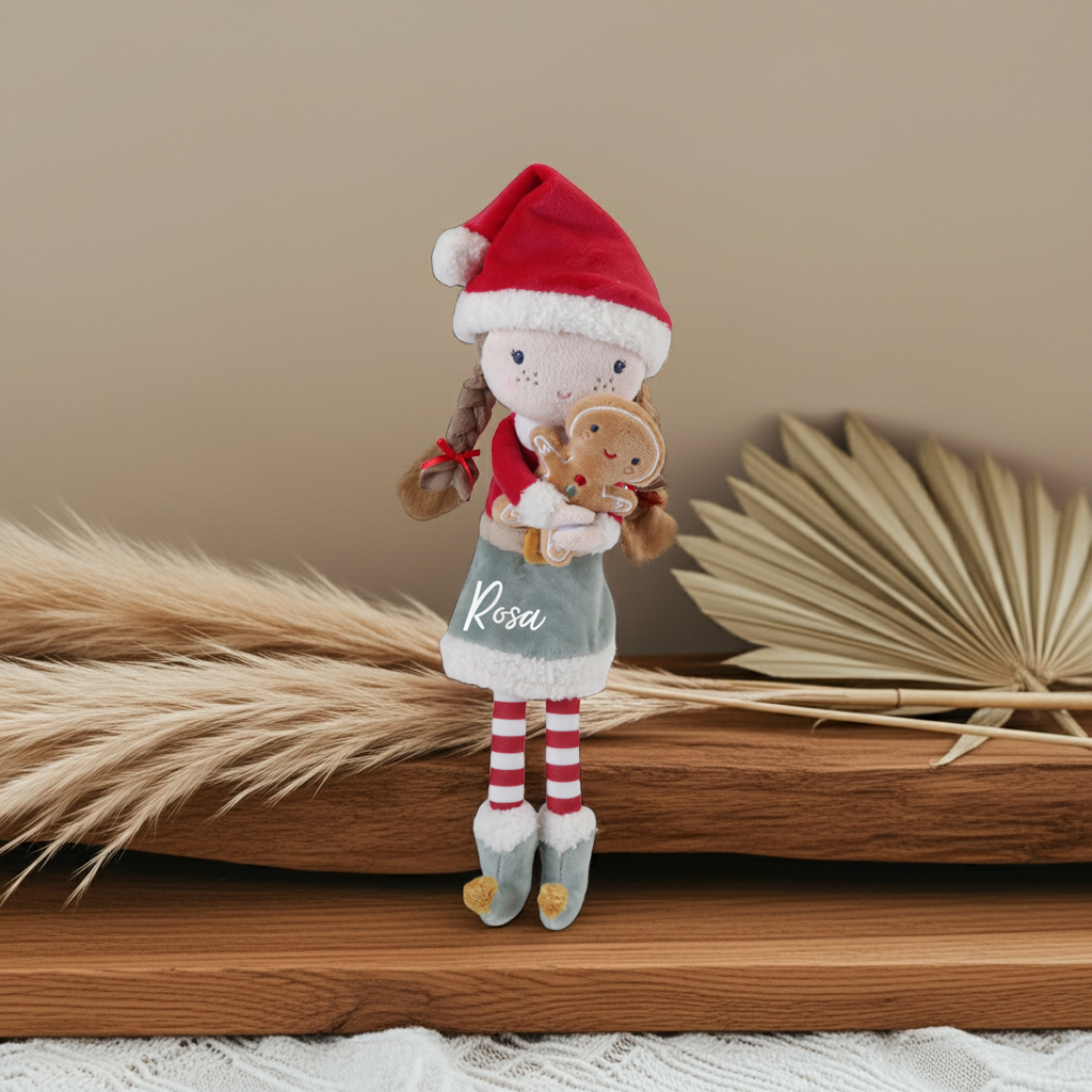 Winter doll pink 35 cm | Little Dutch